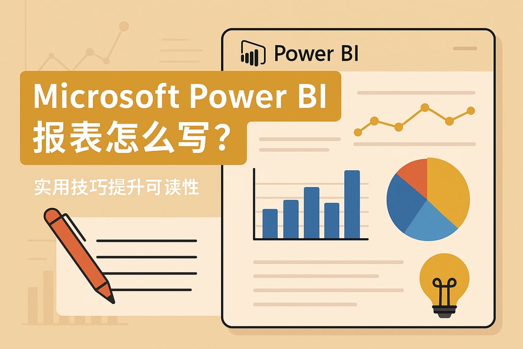 Microsoft Power BI报表怎么写？实用技巧提升可读性